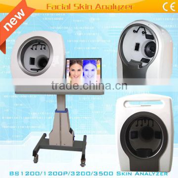 POPULAR White light RGB, UV light, Polarized light skin analyser machine