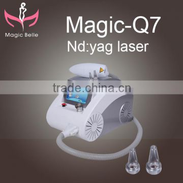 Q Switched Nd Yag Laser Tattoo Removal Machine Magic Belle Newest Product!!!!tattoo Q Switch Laser Tattoo Removal Removal Nd Yag Laser Machine Q Switched Laser Machine