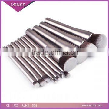 Chocolate Color Arylic Handle Makeup Brushes photo-4
