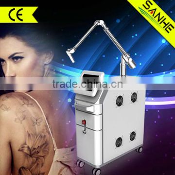 532nm 2016 Newest! Q Switch Nd Yag Laser Tattoo Removal Machine For Permanent Makeup 1-10Hz