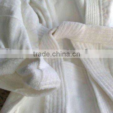 100%cotton terry bath robe