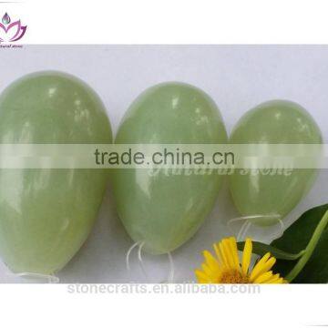 Green Jade Kegel Exercise Eggs Nephrite Eggs photo-2