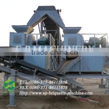 High production lateritic nickel ore briquette production line