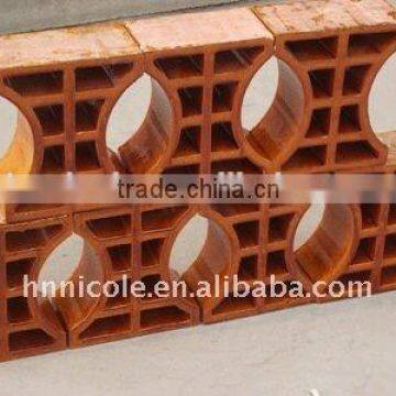 classic color flower glass decorative brick making machine price