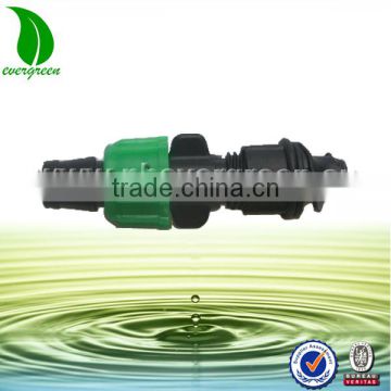 PE drip tape coupler irrigation fitting