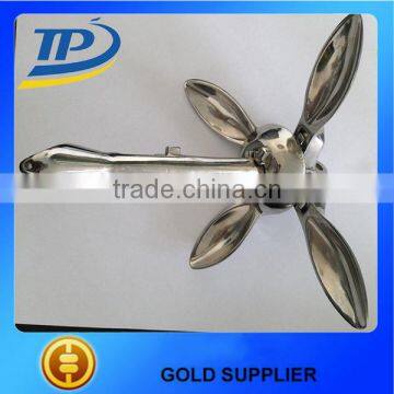 Marine ss boat anchor grapnel folding boat anchor marine steel grapnel anchor