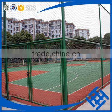 Supplier plastic coated iron wire used for fencing cheap chain link fence