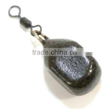 Square Pear Carp Fishing Lead Sinkers