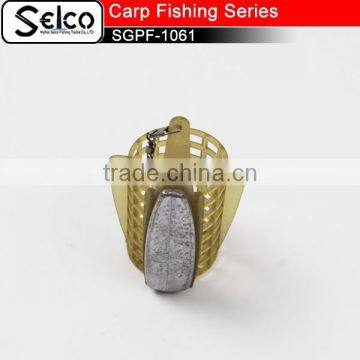 Plastic Mesh Fishing Cage Feeder With Terminal Swivel Snap photo-5