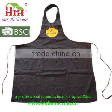 Hot Wholesale Super Good Quality Black Kitchen Cooking Embroidered Bib Apron photo-2