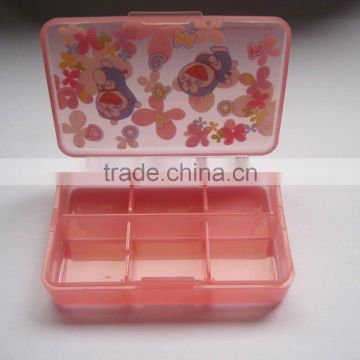 Mini 6 spaces storage box