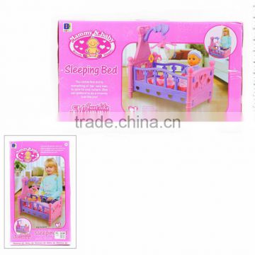 Butterfly rocking bed, without doll