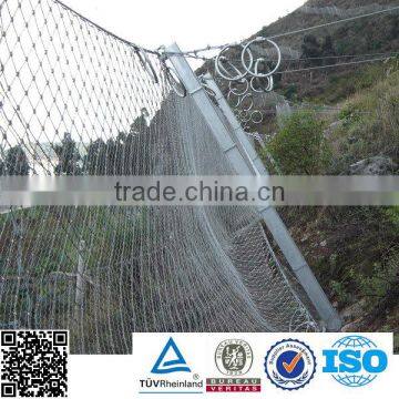 Slope Protection system with Rockfall barrier fence