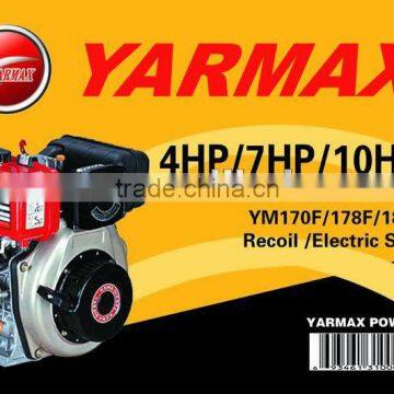 HOT SALE!!! Air Cooled Diesel Engine 170F 4HP