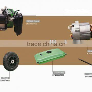 gasoline generator spare parts supply