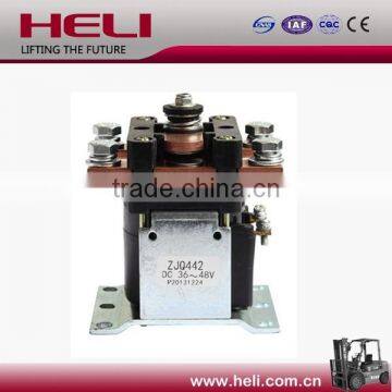 Contactor switch for battery forklift