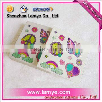 Hot selling kid Glow in dark Tattoo