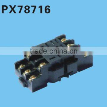 HEIGHT Hot Sale PX78716 Relay Socket / 11pin Relay Socket/General relay socket with High Quality Factory Price