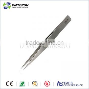 125mm Vetus ST-16 stainless steel point straight tweezers