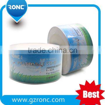 Grade A+ Printable Blank Disc 52X 700MB 80MIN Blank cd photo-4