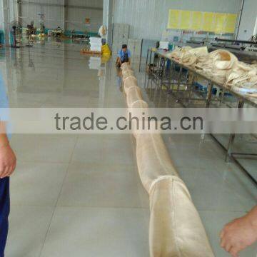 High Temperature Resistant Fiberglass Long Filter Bag With Intermediate Rings for Power Plant photo-2