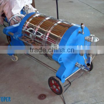 Horizontal diatomite filter portable, wine filtering press