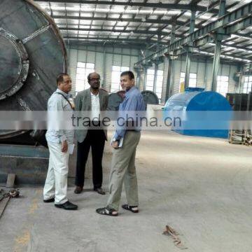 DAYI Plastic Tyre Rubber Pyrolysis Machine For Power Generation Applicaiton Fuel Oil photo-5