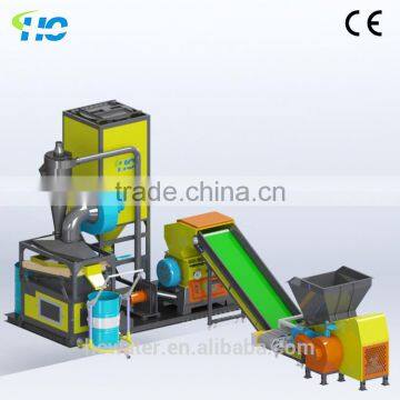 Electric cable recycling line