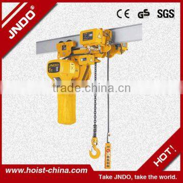 High quality 0.5 to 15 Ton Low Clearance electric hoist