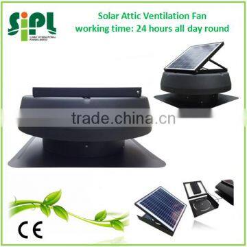 Solar Air Cooler Rechargeable Fan Industrial Roof Inbuilt Solar Panel Powered Solar Power Roof Fan photo-3
