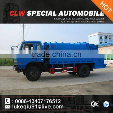 4x2 Dongfeng 153 8 m3 Garbage Container Lift Truck