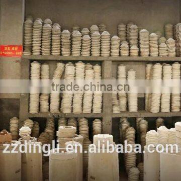 Refractory Orifice Rings, Tubes, Spouts, Plungers for Glass Furnace Gob Feeder Machines photo-6