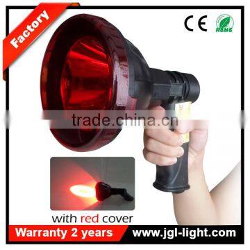 Light Weight Portable Handheld Searchlight LED Rechargeable 10w Cree Spotlight for Hunting Model 5JG-T61LED photo-3