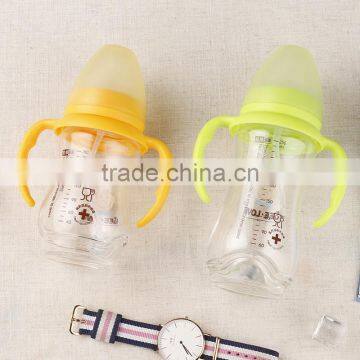 Heat-resistant Glass Feeding Bottle, Baby Feeding Bottle For Sale photo-3