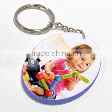 Promotional Custom Plastic Sublimation Car Key Chain