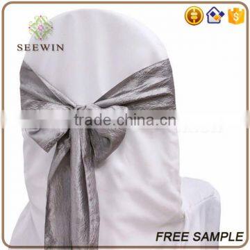 Soft Tafatta Floral Chair Sash photo-6