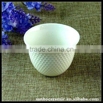 Bulk Tea Cup Whoelsale 80ml Mini Relief Tea Cups For Home Use photo-3