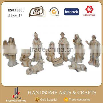 18 Inch Resin Souvenir Home Decoration Religious Items Christmas Nativity Set photo-4