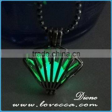 Brass Material Ladies Jewelry Luminous Necklace Pendant Glowing in the Dark photo-2