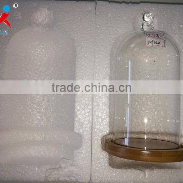 Wholesale A Bear Sticking On Dome Glass With Bamboo Bottom photo-2