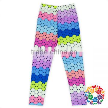 Wholesale Kids Girls Dots Pattern Pants In Stock Cheap Floral Icing Leggings