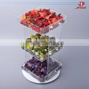 2016 new style Retail Acrylic Food Display Stands/Dispensers