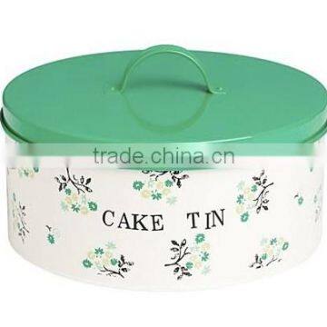 Cream 2pc Storage Cake Tin photo-6