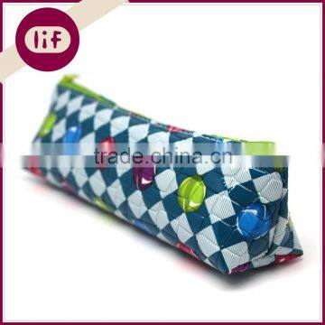 Novelty Triangle Profile Stone Pattern Candy Printing PP Pencil Bag, With Candy Printing PP Pencil Bag, Glossy PP Pencil Bag photo-2