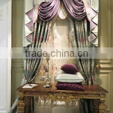 Reproduction Furniture Living Room Console Table and Mirror Set photo-4