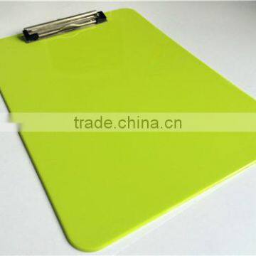 A4 Green Plastic Paper Holder Clipboard photo-5
