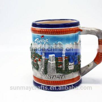 Wholesale Custom High Quality Turkey ANTALYA Souvenir Ceramic Cup for Sale photo-4