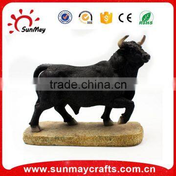 OEM hot sale cheap polyresin bison statue wholesale