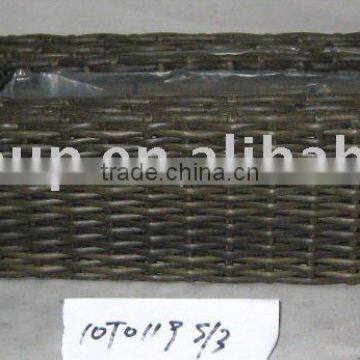 Plastic Rattan Baskets