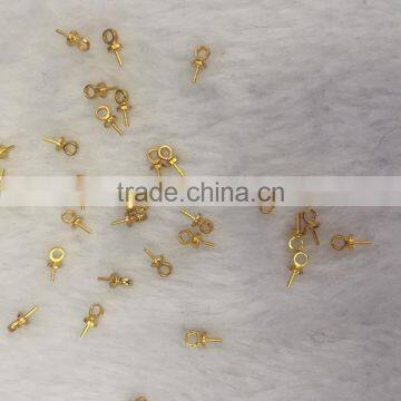 6mm 14k gold jewelry earring findings